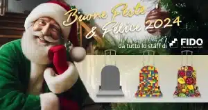 buone feste e buon anno 2024 dem